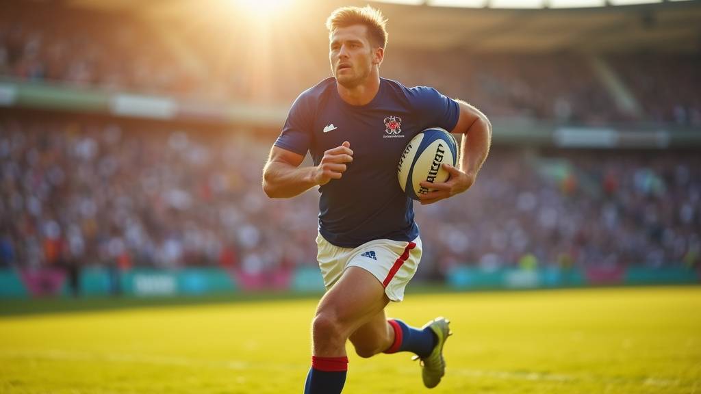 Antoine Dupont médaille d'or Jeux Olympiques Paris 2024 rugby à sept