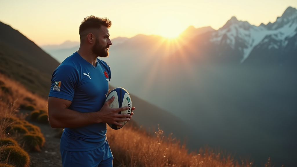Antoine Dupont en action lors de la finale de la Coupe d'Europe