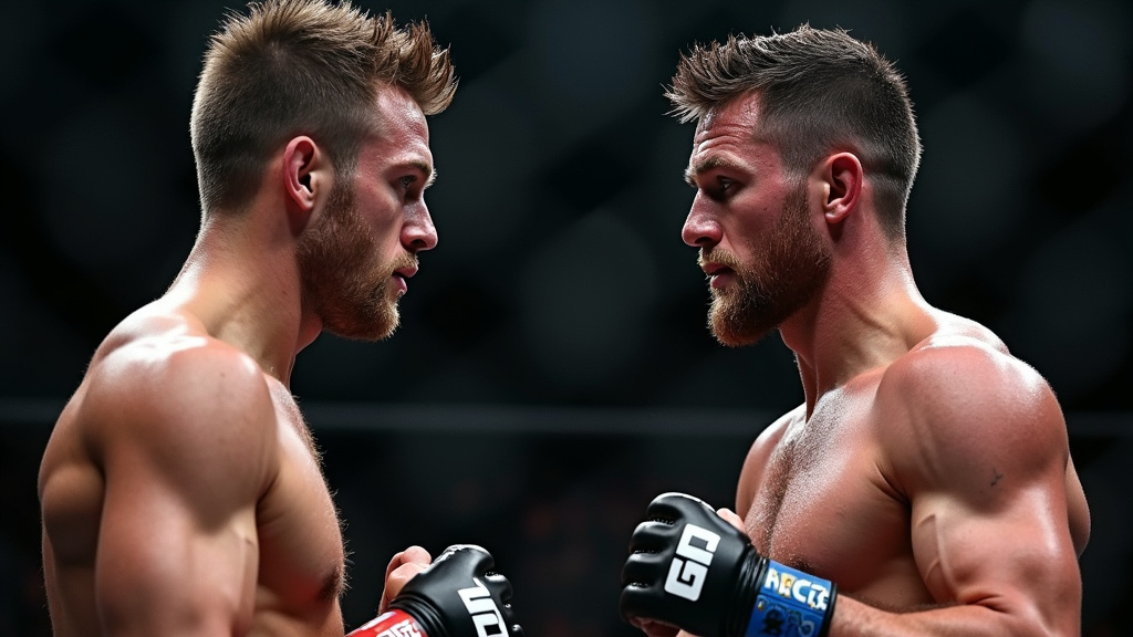 Affiche du combat Ciryl Gane vs Alex Pereira à la Maison-Blanche