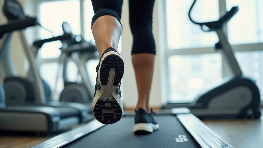 Illustration des bienfaits de la marche inclinée