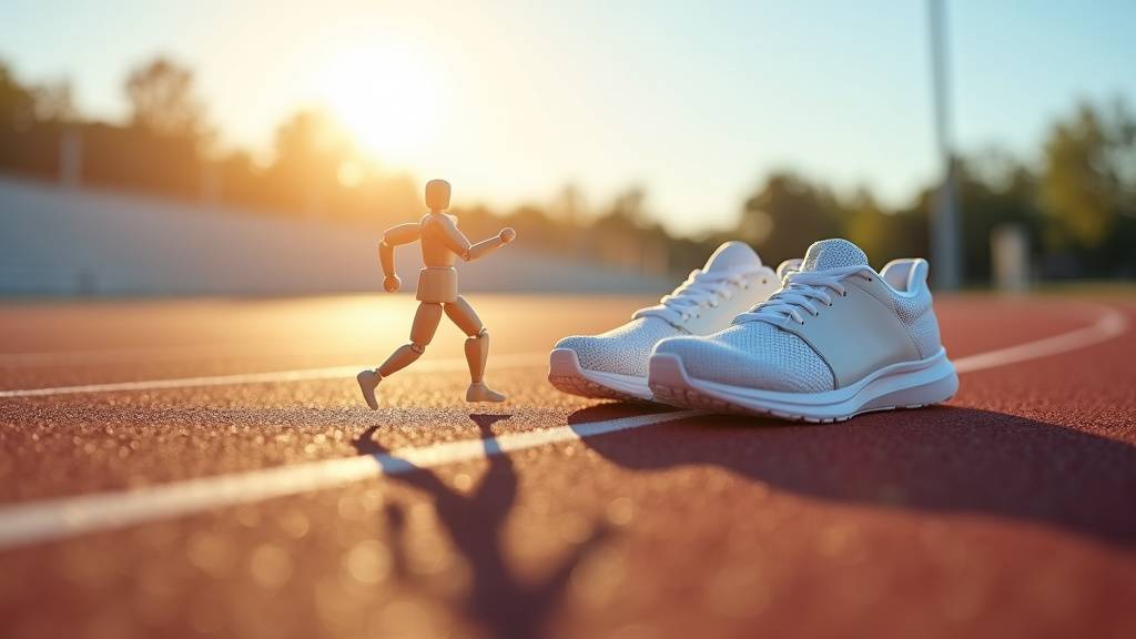 Test VAMEVAL sur piste d'athletisme avec reperes et bips sonores