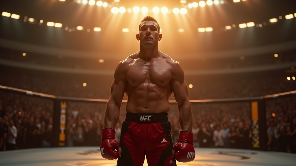 Cédric Doumbè lors d'un entraînement de MMA