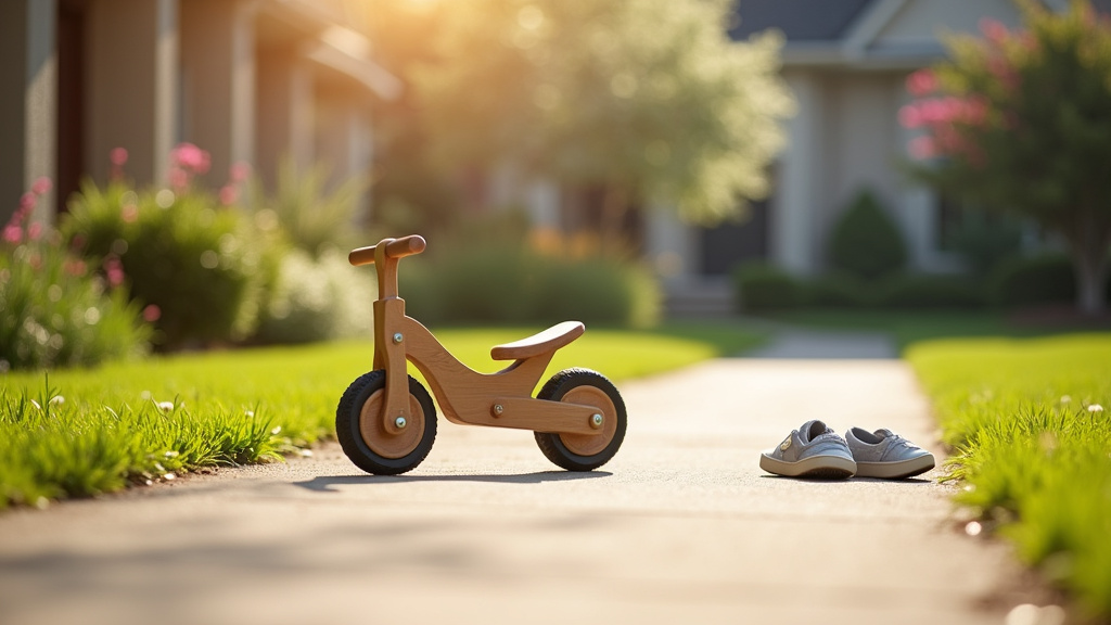 Équipement de sécurité pour enfant utilisant une draisienne