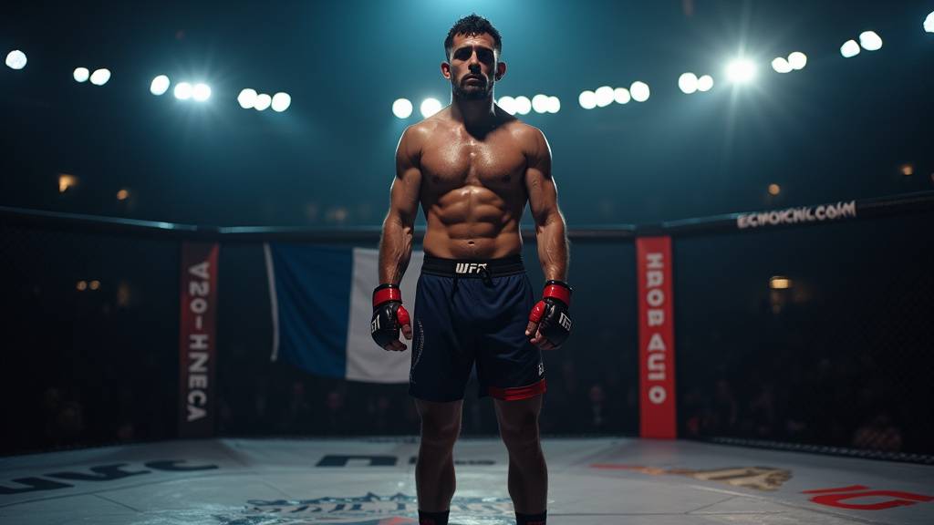 Entraînement intensif des combattants français dans une salle de MMA