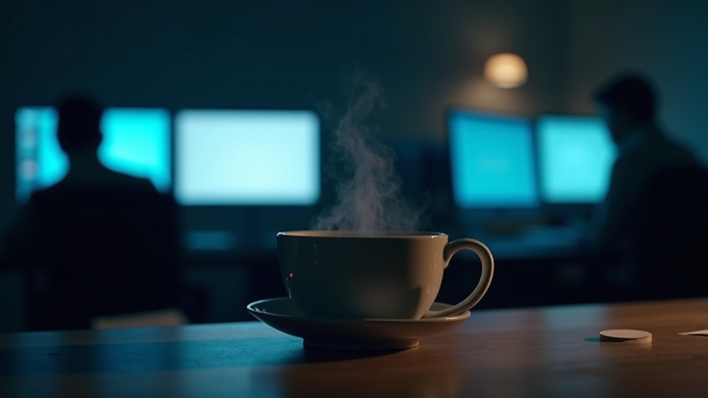 Graphique montrant l'augmentation du stress au travail