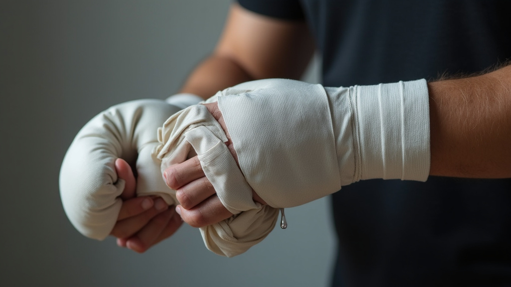 Équipement de boxe anglaise pour débutants : gants, bandes et protège-dents