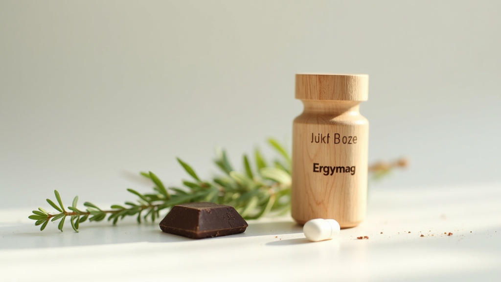 Complément alimentaire Ergymag de Nutergia avec gélules de magnésium