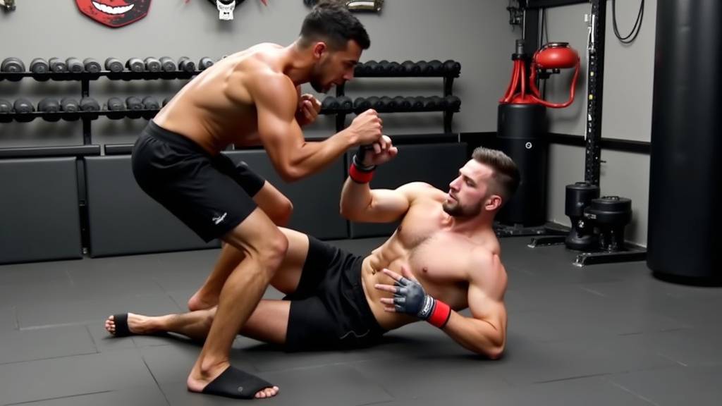 Homme réalisant un woodchop à la poulie pour les obliques