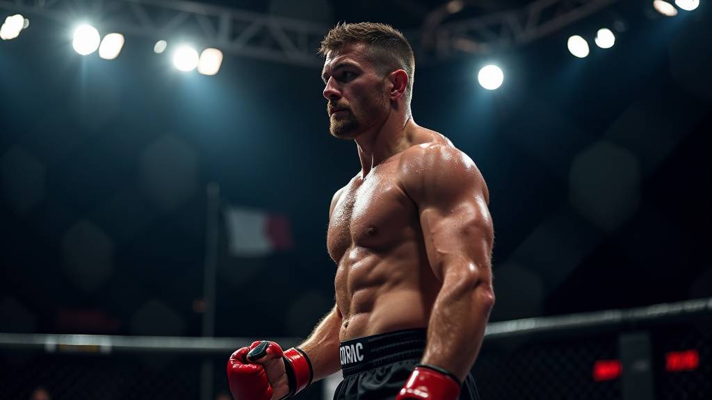 GregMMA lors de ses debuts en arts martiaux mixtes