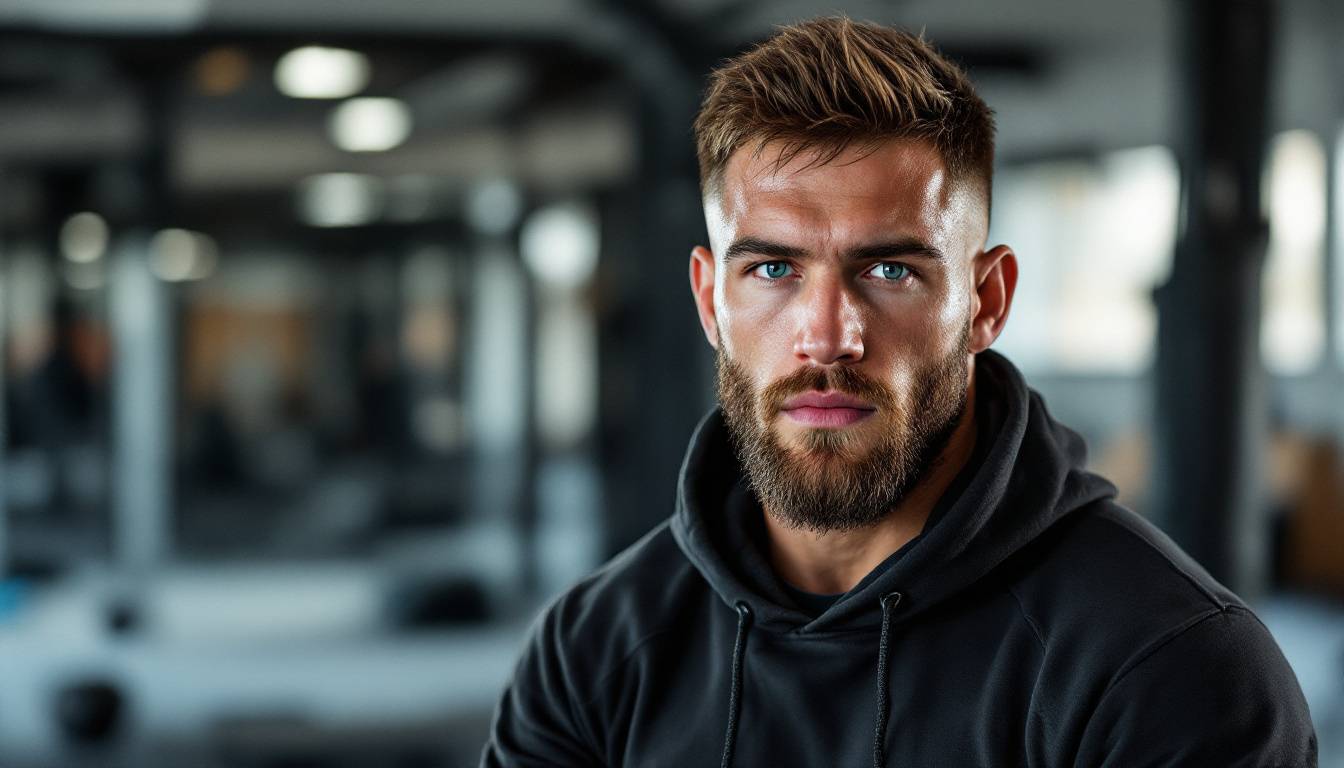 Gregory Bouchelaghem dans le ring de MMA