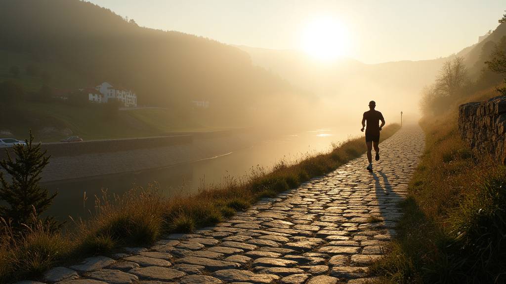 Vue aérienne de la ville d'Irun montrant la frontière avec la France