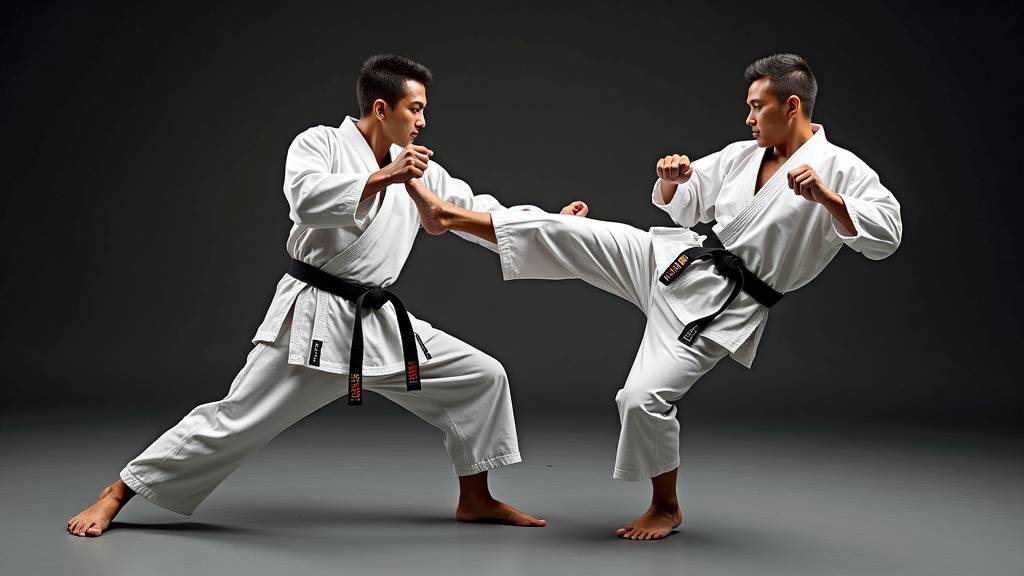 Judo projections et immobilisations