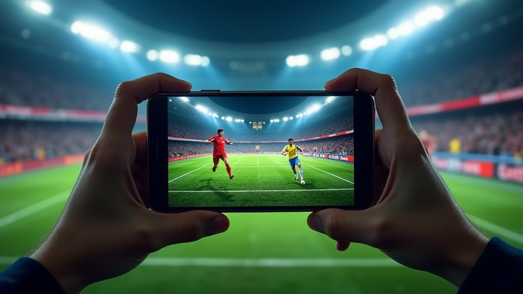 Interface utilisateur de Kora Live avec liste des matchs en direct