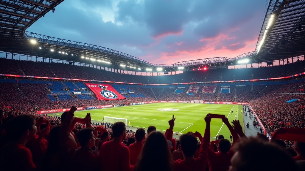 Stade du Parc des Princes lors d'un match du Paris Saint-Germain