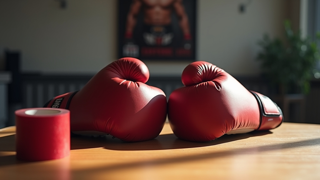 Combattants de MMA dans un octogone lors d'un combat de UFC