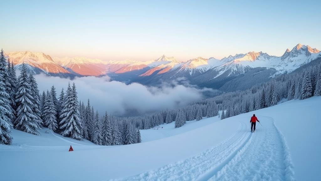 Conditions de neige dans les Alpes françaises en février 2026