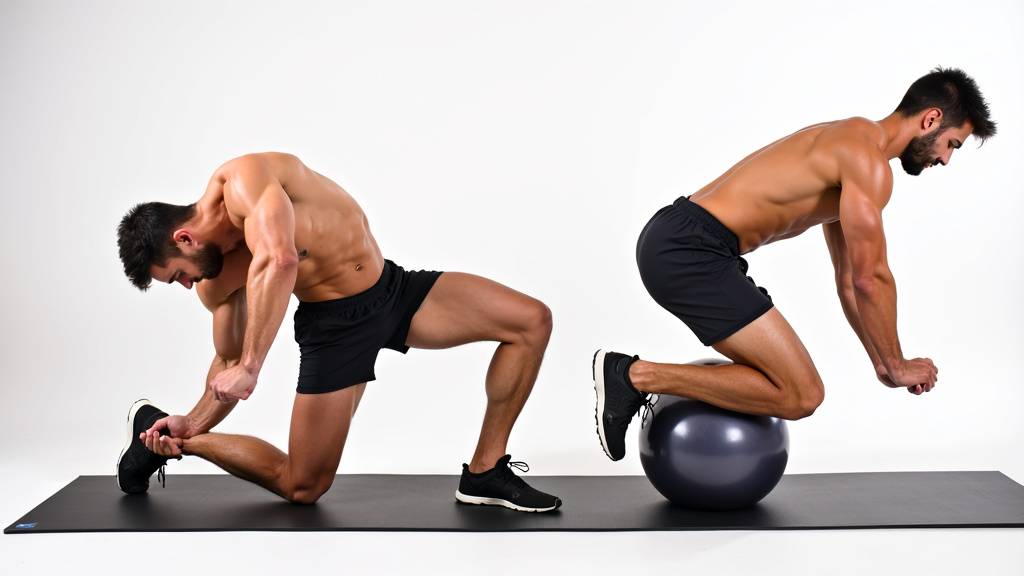 Personne réalisant un Nordic Hamstring Curl avec contrôle