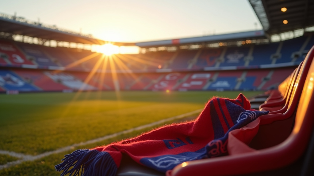 Logo officiel du Paris FC avec la Tour Eiffel en arrière-plan