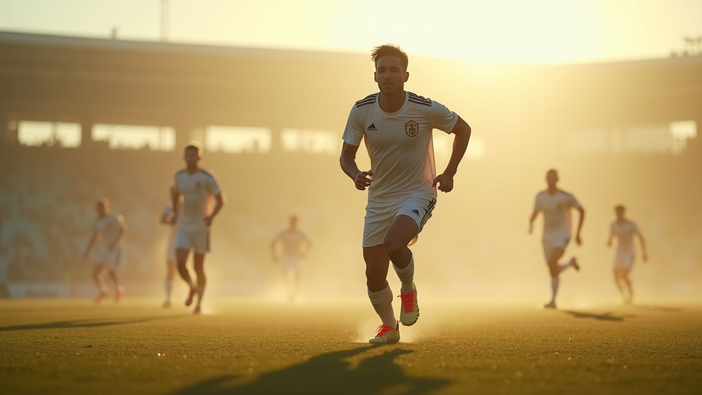 Athlètes en entraînement physique intensif pour la Coupe du Monde