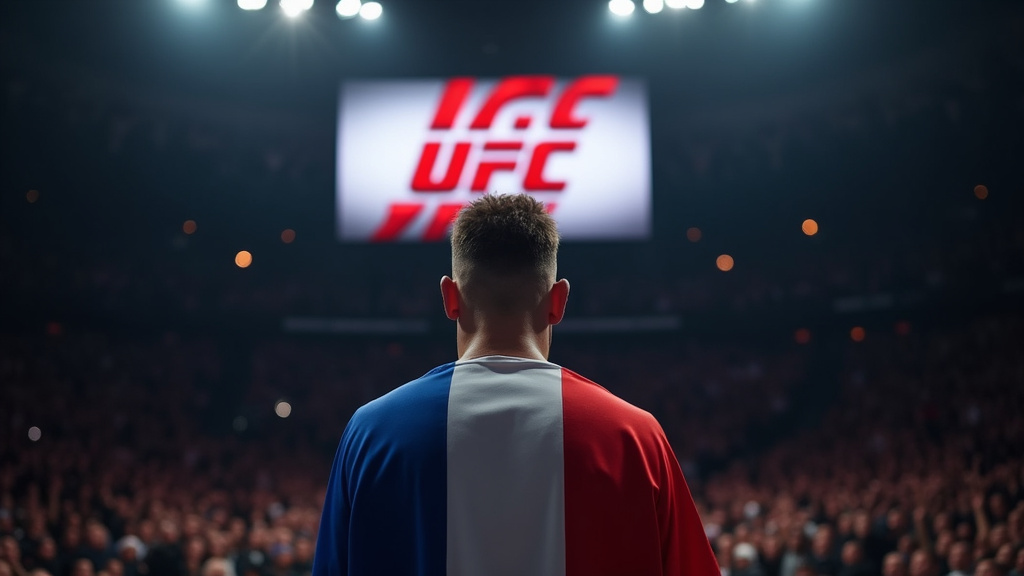 Dan Hooker lors d'un combat de MMA