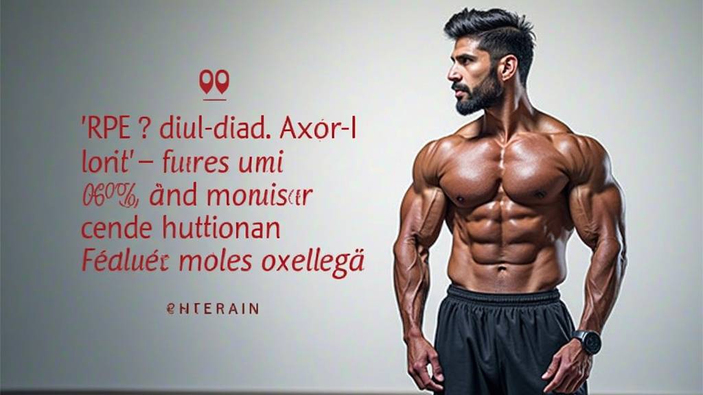Échelle RPE en musculation - mesure de l'effort perçu