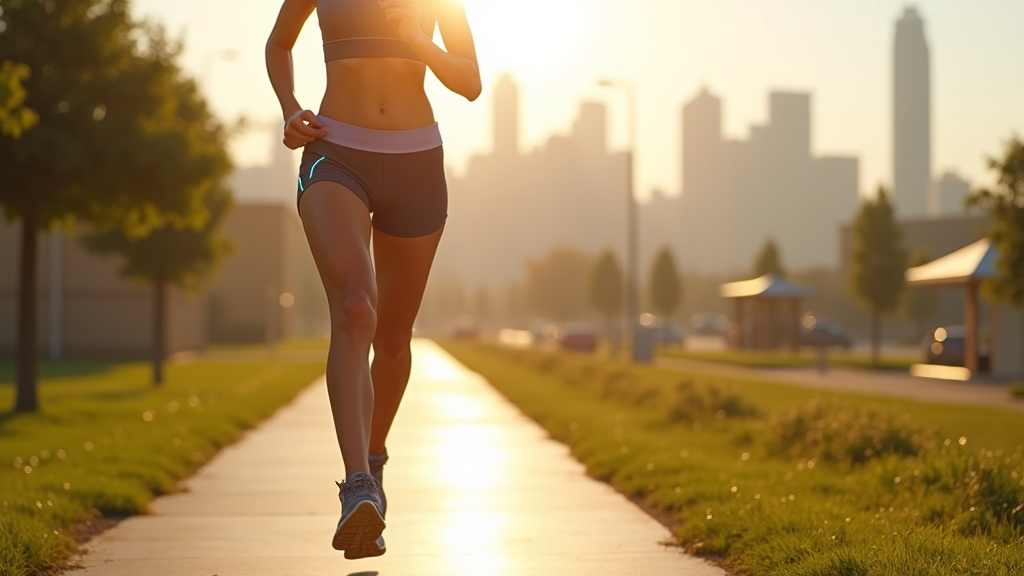 Short de sport technique pour femme en action lors d'un entraînement