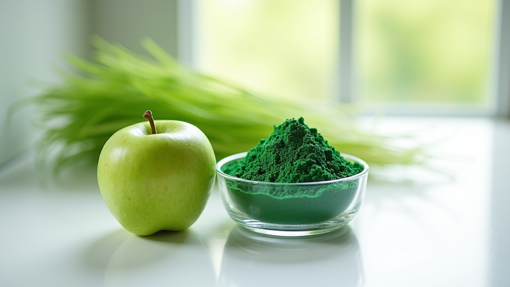 Différentes formes de spiruline : poudre, comprimés, gélules