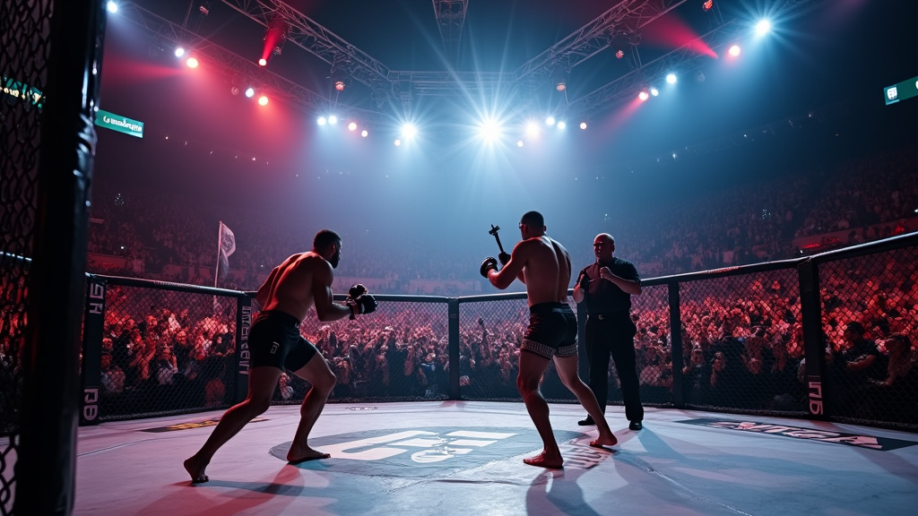 Public londonien en délire lors de l'UFC Londres 2026